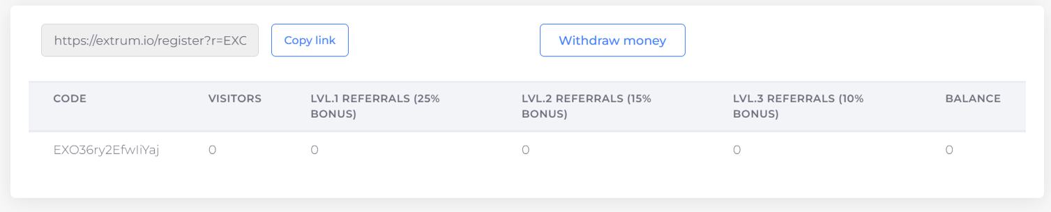 Screenshot Referral Panel